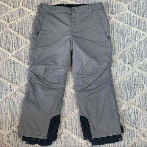 LLBean Women's Gray Waterproof Snow Pants Size 1X